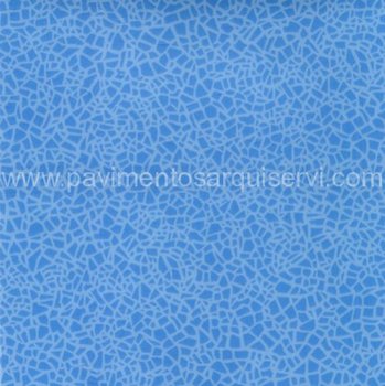 Vinílicos PVC HETEROGENEO Mosaico Azul